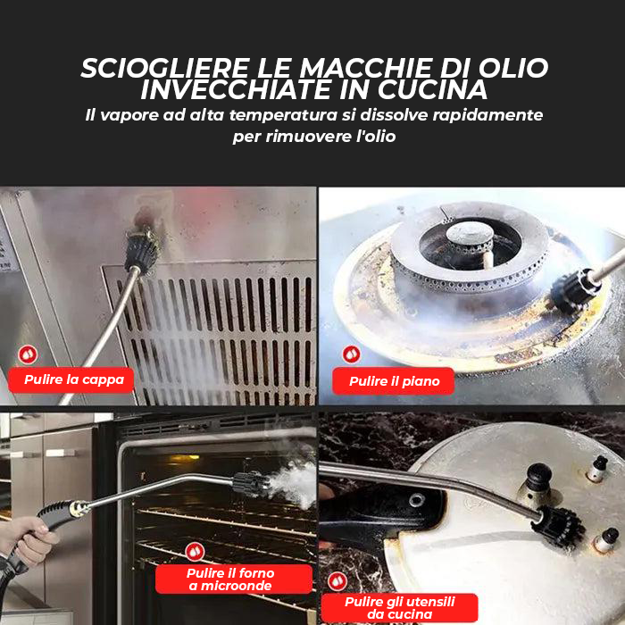 pulitore a vapore universale a pressione